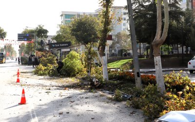 Malatya’da yine hafriyat kamyonu kazası; yer bu kez İnönü Caddesi