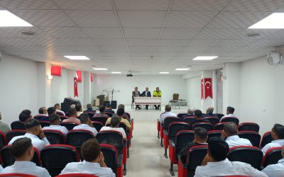 Okul Servisi Sürücülerine Bilgilendirme Toplantısı Düzenlendi