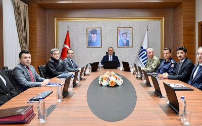 Malatya’da Güvenlik Toplantısında Suçla Mücadele Raporu Değerlendirildi