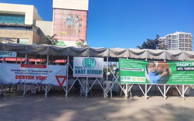 Malatya Umut Kervanı Derneği’nden Gazze İçin 5 Günlük Yardım Kermesi