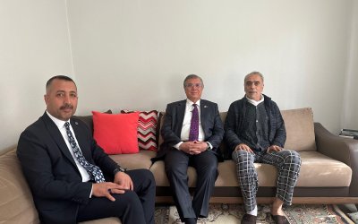 YRP Genel Başkan vekili Aydal’dan Mehmet Zafer’e Taziye Ve Geçmiş Olsun Ziyareti