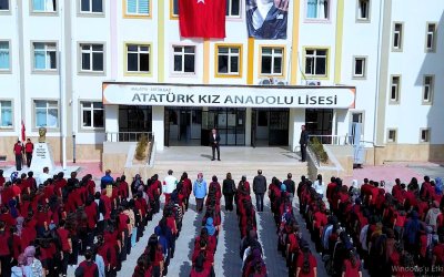 Atatürk Kız Anadolu Lisesinde Cumhuriyet Coşkusu