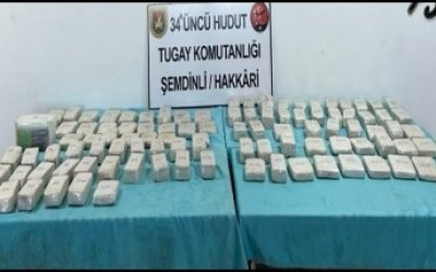 Hudut Birliklerinden Uyuşturucuya Geçit Yok: 102 Kilo Uyuşturucu Madde Ele Geçirildi