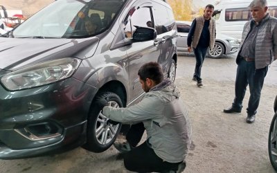 Kış Lastiği Uygulamasında Yoğunluk Artıyor