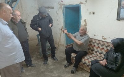 Yıkık Evde Yaşam Mücadelesi Sonuç Verdi: Hüseyin Amca’ya Yardım Eli Uzandı