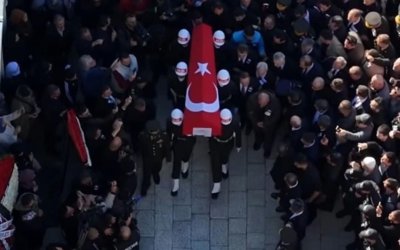 Malatyalı şehit astsubay Berkay Karaca için Lüleburgaz’da son veda töreni düzenlendi