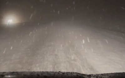 Hekimhan–Kangal Karayolu Yoğun Kar Yağışı Nedeniyle Geçici Olarak Trafiğe Kapatıldı