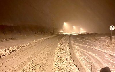 Darende’de Kar Mesaisi: Belediye Ekipleri Gece Boyu Sahadaydı