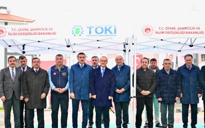 Malatya’da 423 Konut Ve 26 Dükkanın Anahtar Teslimi ve Kura Çekimi Yapıldı