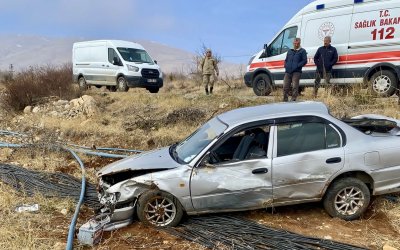 Doğanşehir’de Trafik Kazası: 3 Yaralı