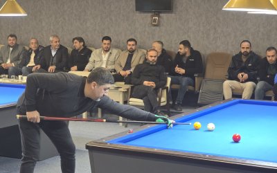 Aslantepe 3 Bant Bilardo Turnuvası Tamamlandı