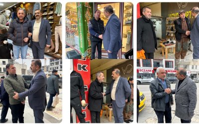 MHP Battalgazi İlçe Teşkilatı’ndan Esnaf Ziyareti: “Komşum Nasılsın” Programı Yoğun İlgi Gördü