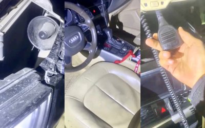 Araçta Gizli Çakar ve Megafon Sistemi Ele Geçirildi: Sürücüye Ceza, Araca 30 Gün Men