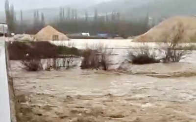 Malatya’da Yağış Dereleri Taşma Noktasına Getirdi