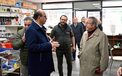 Başkan Geçit Özsan Sanayi Sitesi Esnafının Taleplerini Dinledi