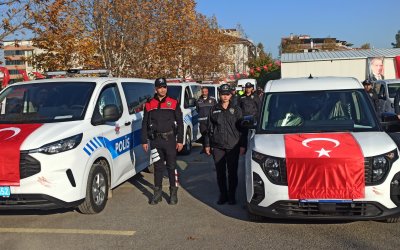 Malatya’da Güvenlik Güçlerine 67 Yeni Araç Teslim Edildi