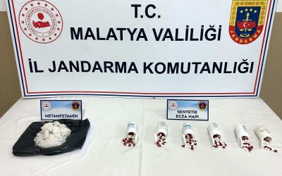 Yeşilyurt’ta Narkotik Operasyonu: Metamfetamin ve Sentetik Ecza Ele Geçirildi