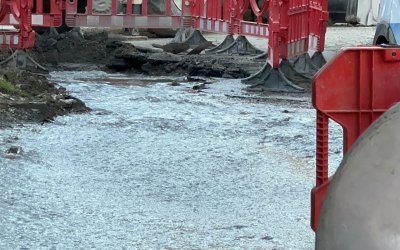 Malatya’da İçme Suyu Hattı Patladı, Sokaklar Sular Altında Kaldı