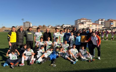 Malatya U14 Futbol Şampiyonu Doğanşehir Belediyespor Oldu