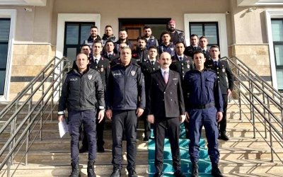 Kaymakam Sungur’dan Güvenlik Güçlerine Başarı Belgesi