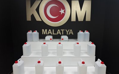 Sahte Alkol Operasyonu: 76 Litre Etil Alkol Ele Geçirildi