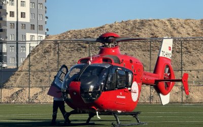 Darende’de 2025 Yılında 63 Hasta Helikopter Ambulansla Hayata Tutundu
