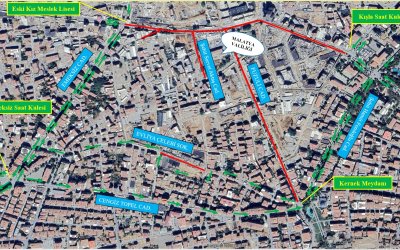 İnönü Caddesi’nde Altyapı Çalışması: Bazı Güzergâhlar Trafiğe Kapatılacak