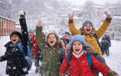 Malatya’da 5 İlçede Taşımalı Eğitime Bir Gün Ara Verildi