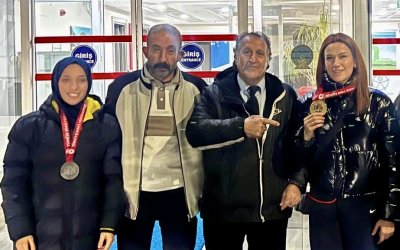Malatyalı Şampiyonlar Havalimanında Karşılandı