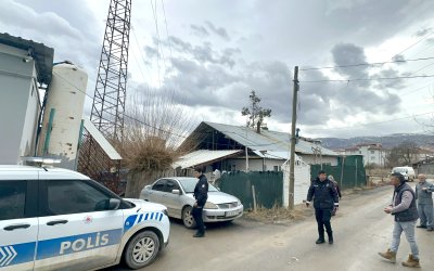 Yüksek Gerilim Hattından Kopan Teller Büyük Tehlike Yarattı