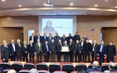 Malatya TSO’dan Vahap Munyar’a “Şeref Üyeliği Beratı