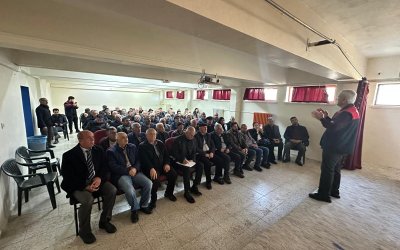 Malatya’da Kayısı Üreticilerine İlkbahar Bakımı ve Mücadele Eğitimi