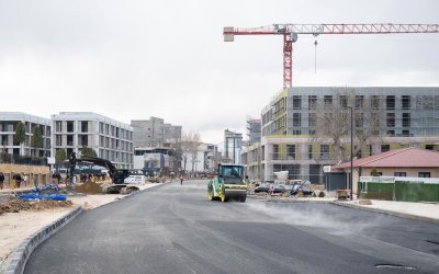 Çarşı Merkezinde Altyapı Tamamlandı, Asfalt Çalışmaları Başladı