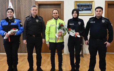 Adıyaman Emniyet’te Kadınlar Günü Kutlaması