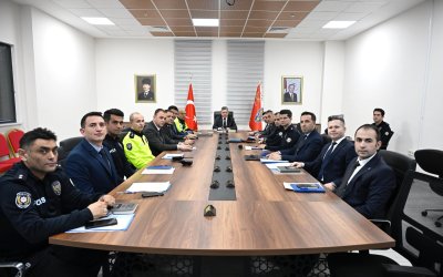 Adıyaman Emniyeti Haftalık Asayiş Toplantısı