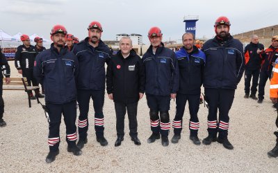 Fırat EDAŞ Arama Kurtarma Ekibi, AFAD Tatbikatında Yer Aldı