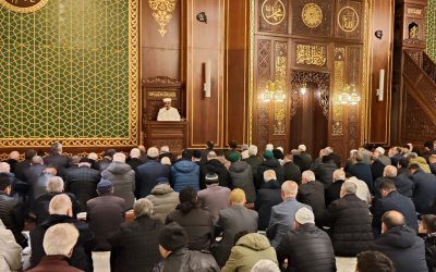 Malatya’da Bayram Namazında Yoğun Katılım Sağlandı