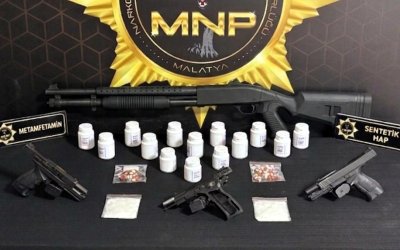 Malatya’da Uyuşturucu ve Silah Operasyonu: 2 Tutuklama