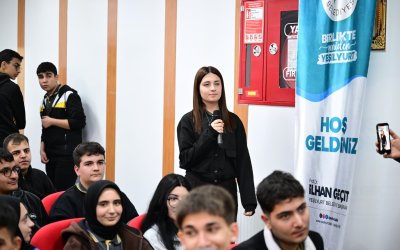 Başkan Geçit Öğrencilerle Buluştu: “Hedefiniz Olsun, Çok Çalışın”