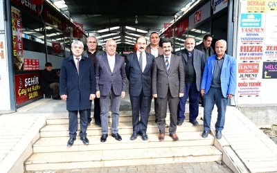 Başkan Taşkın Esnaf Odalarıyla Bir Araya Geldi