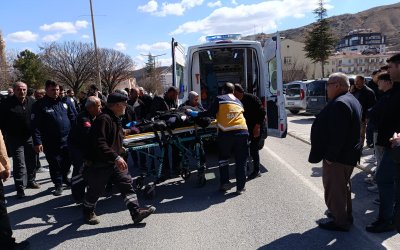 Darende’de Otomobilin Çarptığı Yaşlı Kadın Yaralandı