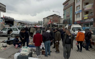 Bu Pazarda Yok Yok! Dargelirlilerin Uğrak Noktası Rus Pazarı..