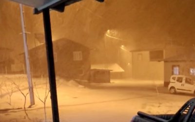 Yağmur Yerini Kara Bıraktı, Yüksek Kesimlerde Kar Yağışı Başladı