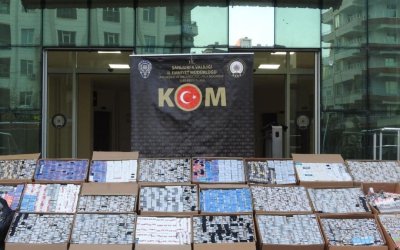 Şanlıurfa'da Kaçak Sigara Operasyonu