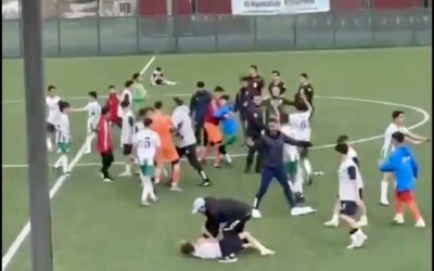 U-14 Gelişim Ligi’nde Bitiş Düdüğüyle Yeşil Saha Karıştı