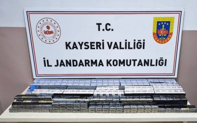 Kayseri-Malatya Karayolunda 2 Tırda Kaçak Sigara Ele Geçirildi