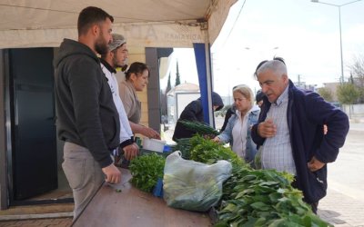 Adıyaman’da Uygun Fiyatlı Sebze Satışı Sürüyor