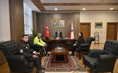 Adıyaman Emniyet Müdürü Nazman’dan Personelle Birebir Görüşme