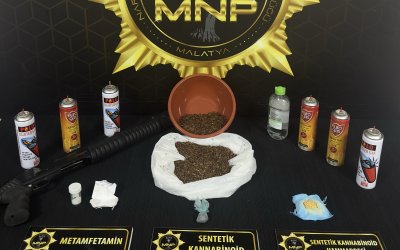 Malatya’da Uyuşturucu Operasyonunda 7 Tutuklama