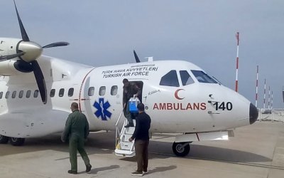 Hayat Köprüsü Havadan Kuruldu